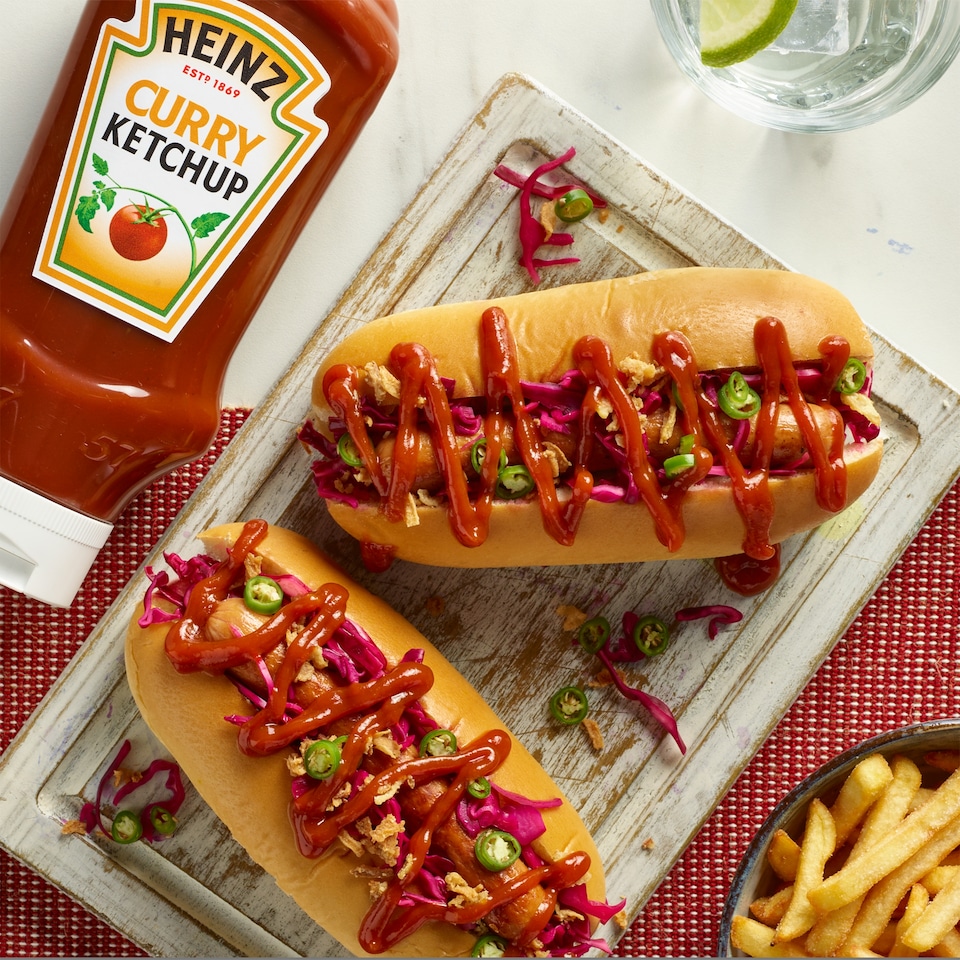 image 1 of Heinz Curry Tomato Ketchup 570g