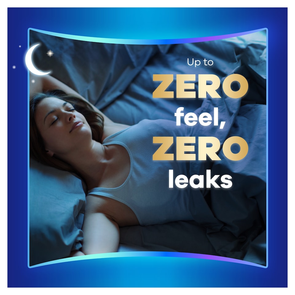 image 1 of Always FlexProtect Sanitary Towels Night (Size 3) with Wings 10 Pads, Unscented