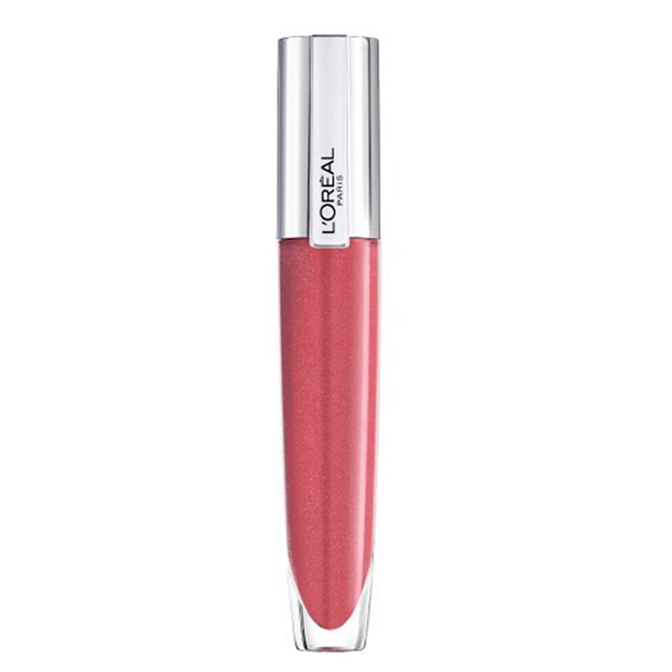 image 1 of L'Oreal Paris Plumping Sheer Pink Lip Gloss 404 Assert 7Ml