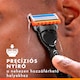 Gillette Fusion5 Power Borotvabetét Férfi Borotvához, 4 Borotvabetétek, Nagyobb Krémezőcsík  4. kép