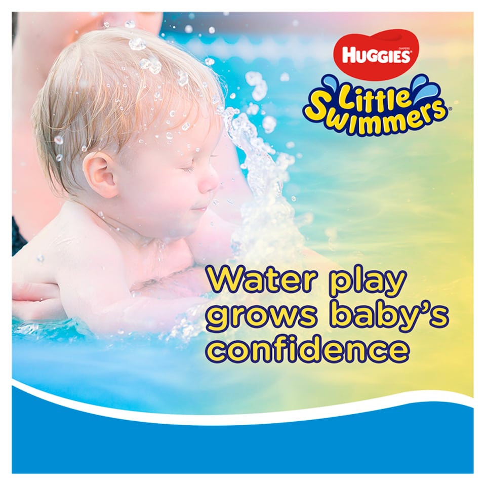 image 1 of Huggies Little Swimmers Size 3-4 Disposable Swim Nappies x12