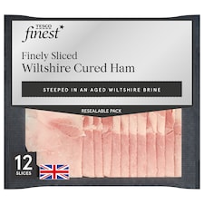 Tesco Finest Finely Sliced Wiltshire Ham 250G