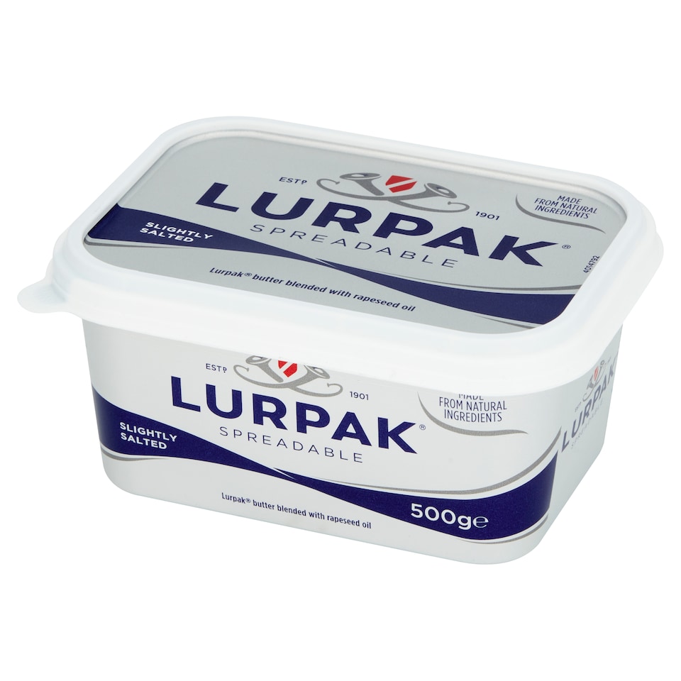 image 1 of Lurpak Spreadable Slightly Salted 500g