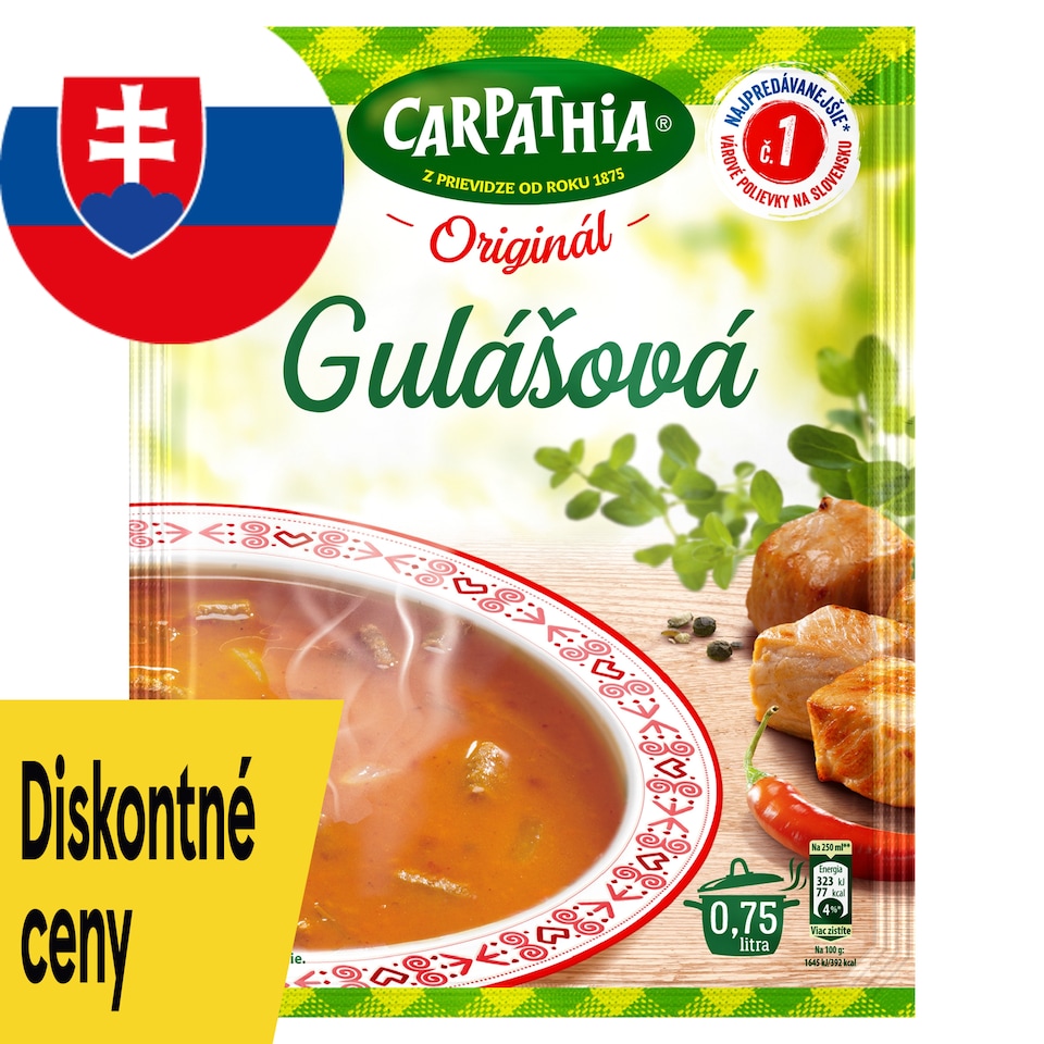 CARPATHIA Goulash Soup Bag 59 g