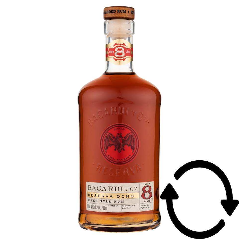 Bacardi Reserva Ocho 8 éves rum 40% 700 ml