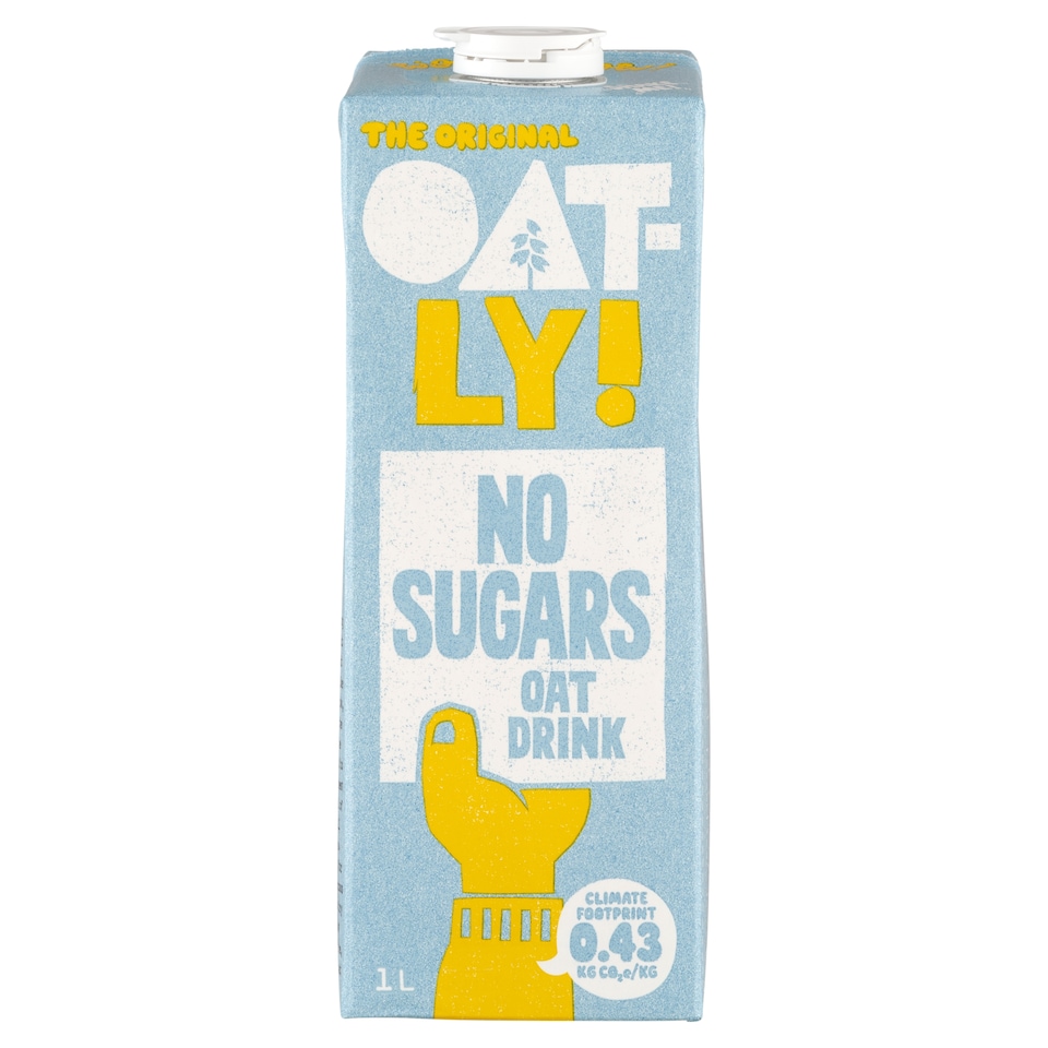 image 1 of Oatly! Sugar-Free Oat Drink with Added Vitamins and Minerals 1 l