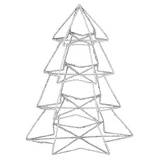 Tesco Silver Star Wire Tree