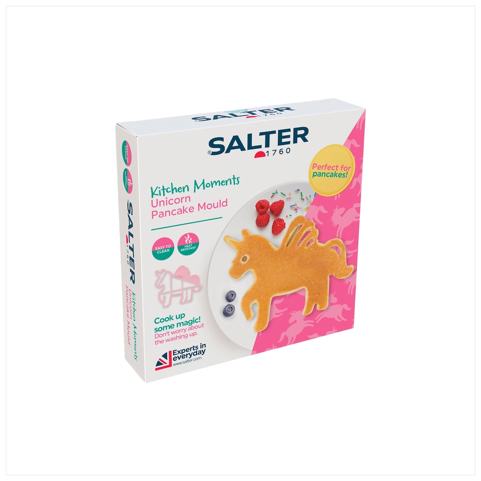 image 1 of Salter Pink Unicorn Pancake Mould