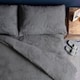 image 4 of Silentnight Grey Teddy Duvet King