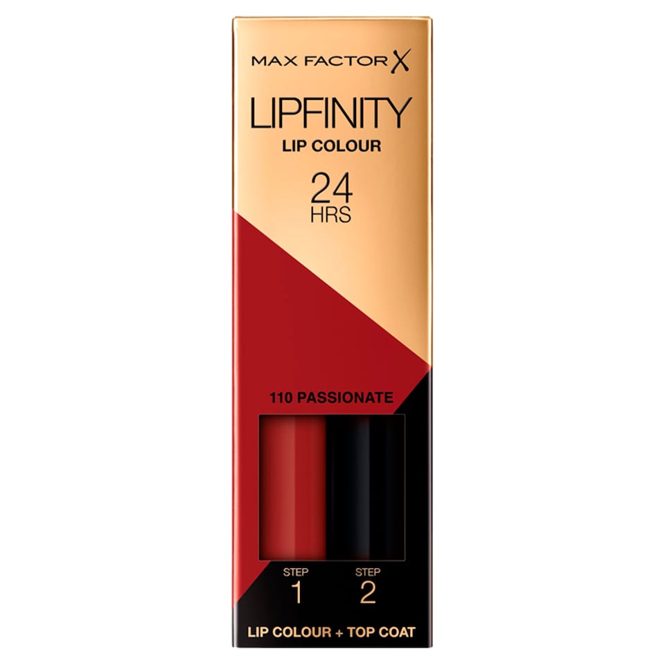 image 1 of Max Factor Lipfinity Lipstick Passionate 110