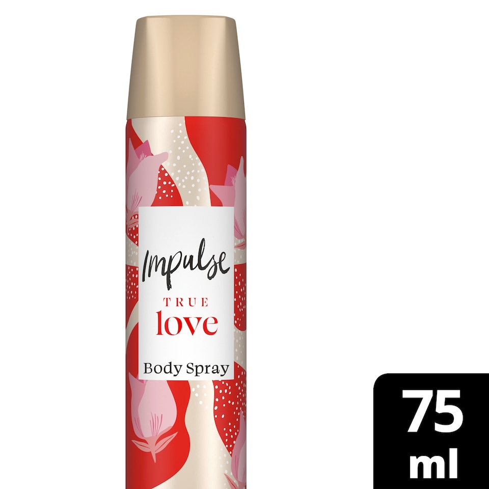 image 1 of Impulse True Love Body Spray Deodorant 75Ml