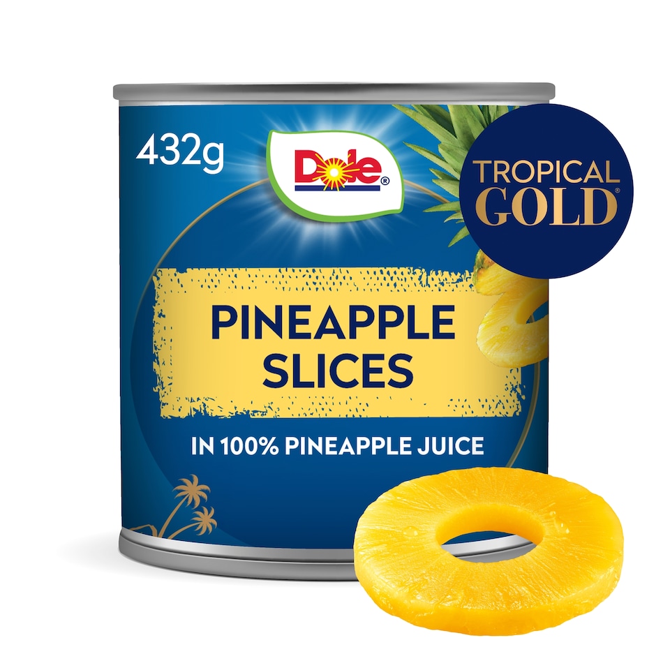 image 1 of Dole Gold Pineapple Slices In Juice 432G