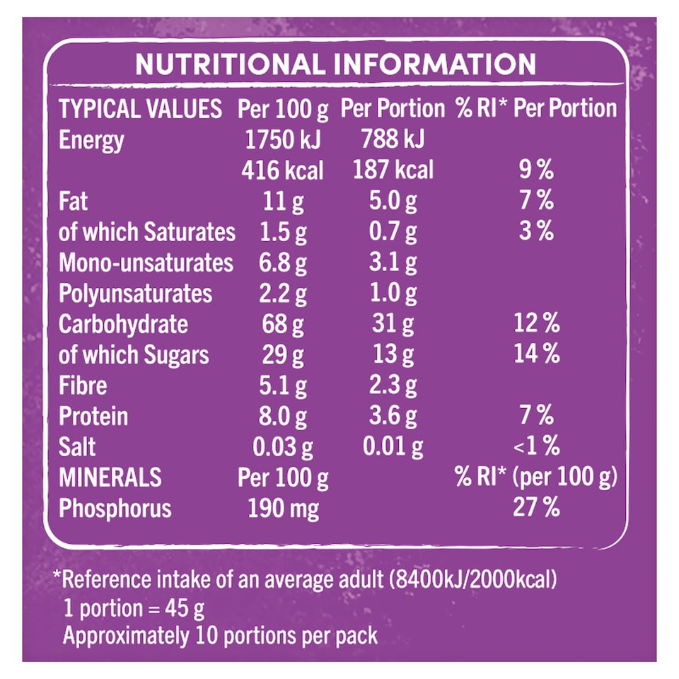 image 1 of Jordans Country Crisp Flame Raisins Cereal 450g