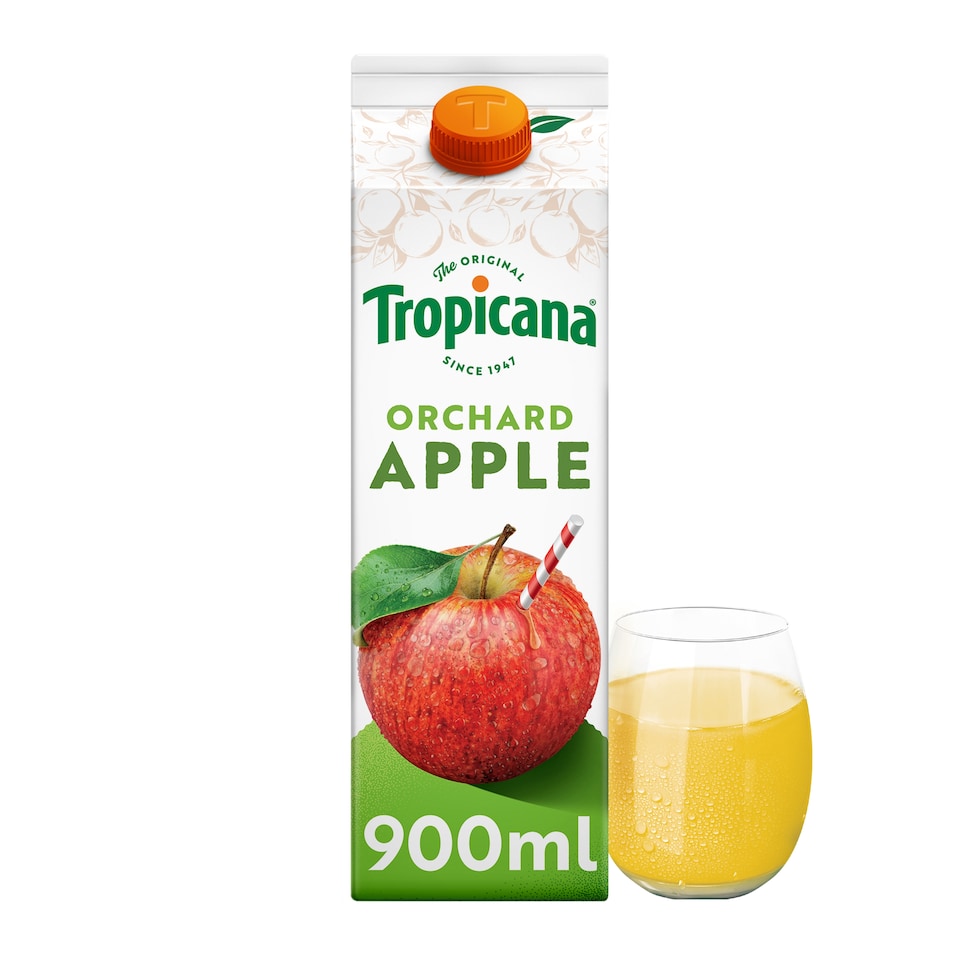 image 1 of Tropicana Pressed Apple Juice 900Ml