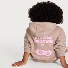 F&F Girls Cotton Rich Athletic Collection Hoodie in Tan