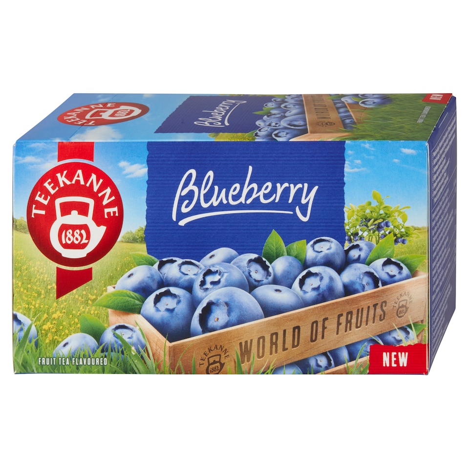 image 1 of Teekanne World of Fruits Blueberry ovocno-bylinný čaj 20 x 2,25g (45g)