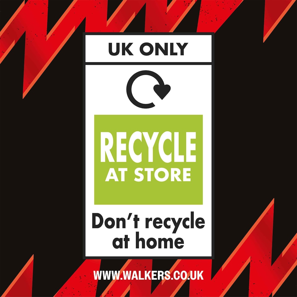 image 1 of Walkers Max Strong Hot Sauce Blaze Sharing Bag Crisps 140g