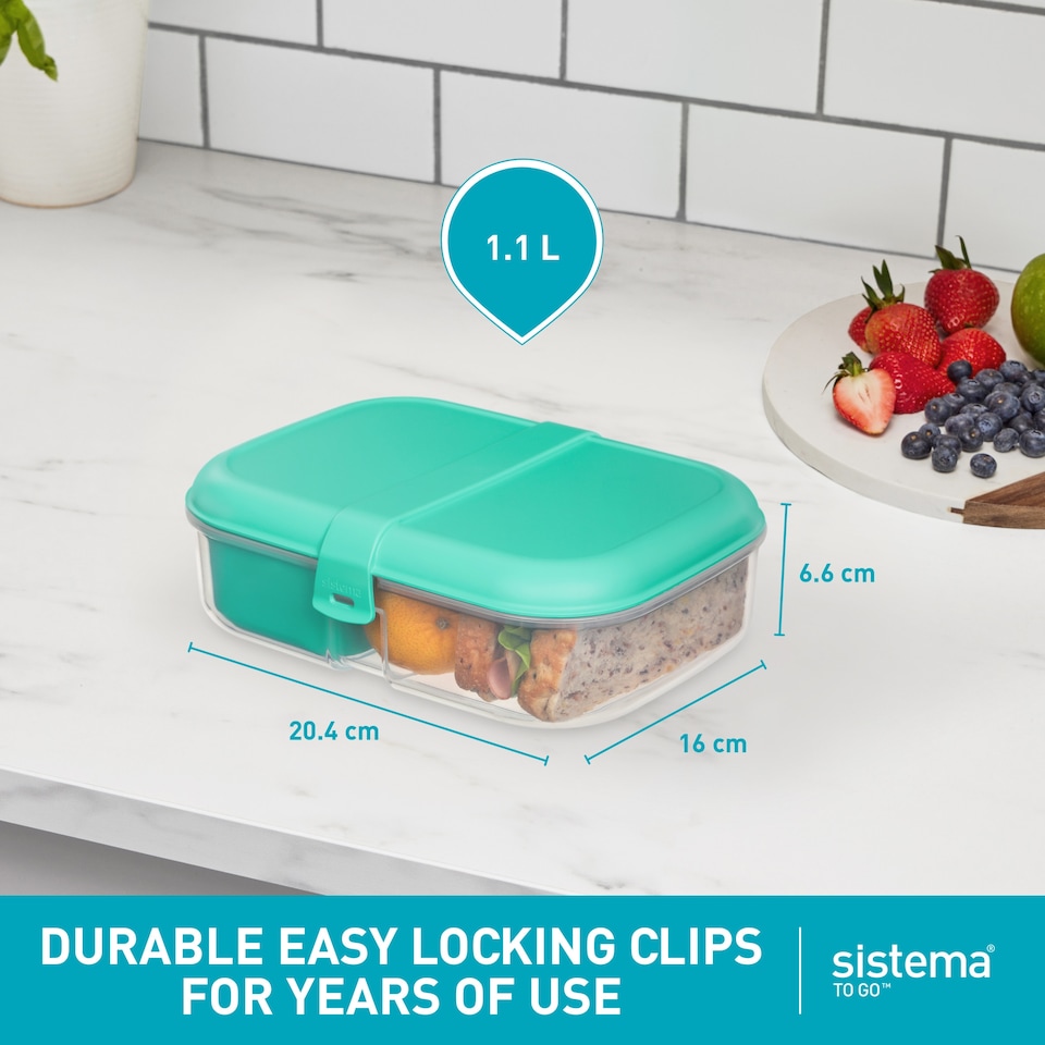 image 1 of Sistema To Go Ribbon Lunch Box 1.1L