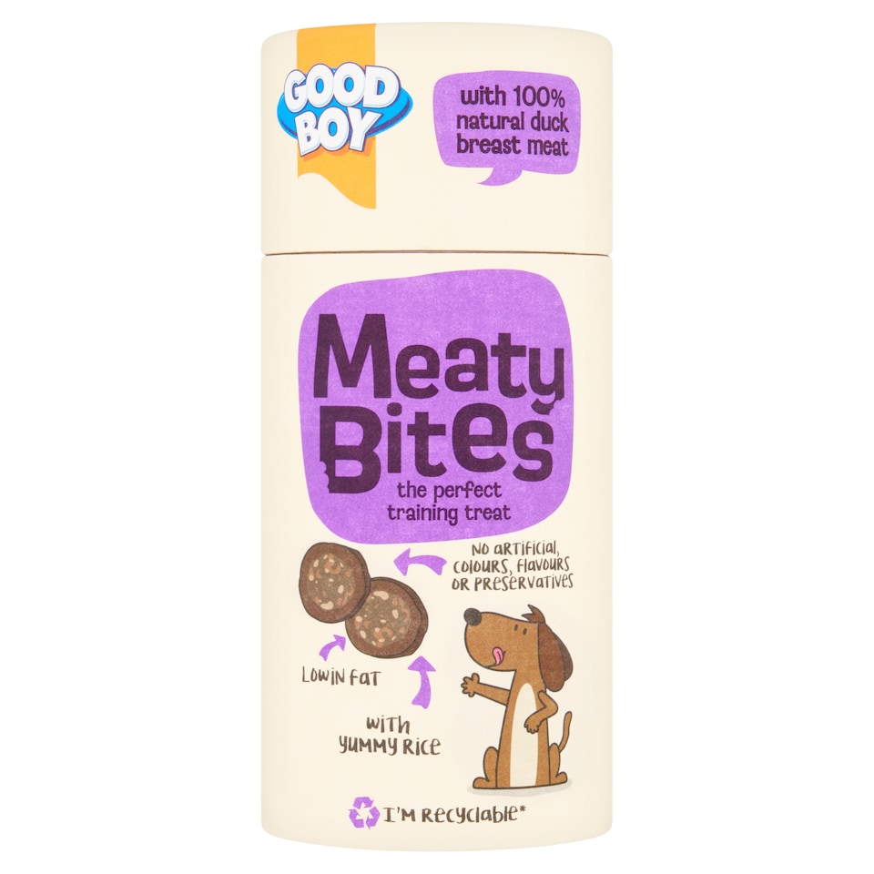 Good Boy Meaty Bites Duck Dog Treat 70g