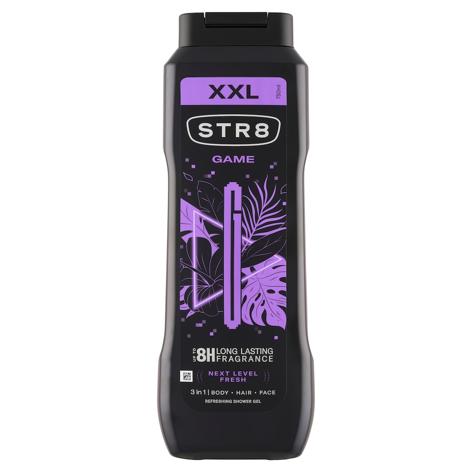 Obrázek 1 pro produkt STR8 Game osvěžující sprchový gel 3 v 1 750ml				