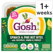 Gosh Spinach And Pinenut Bites 171G