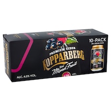 Kopparberg Mixed Fruit Cider 10 X 330Ml