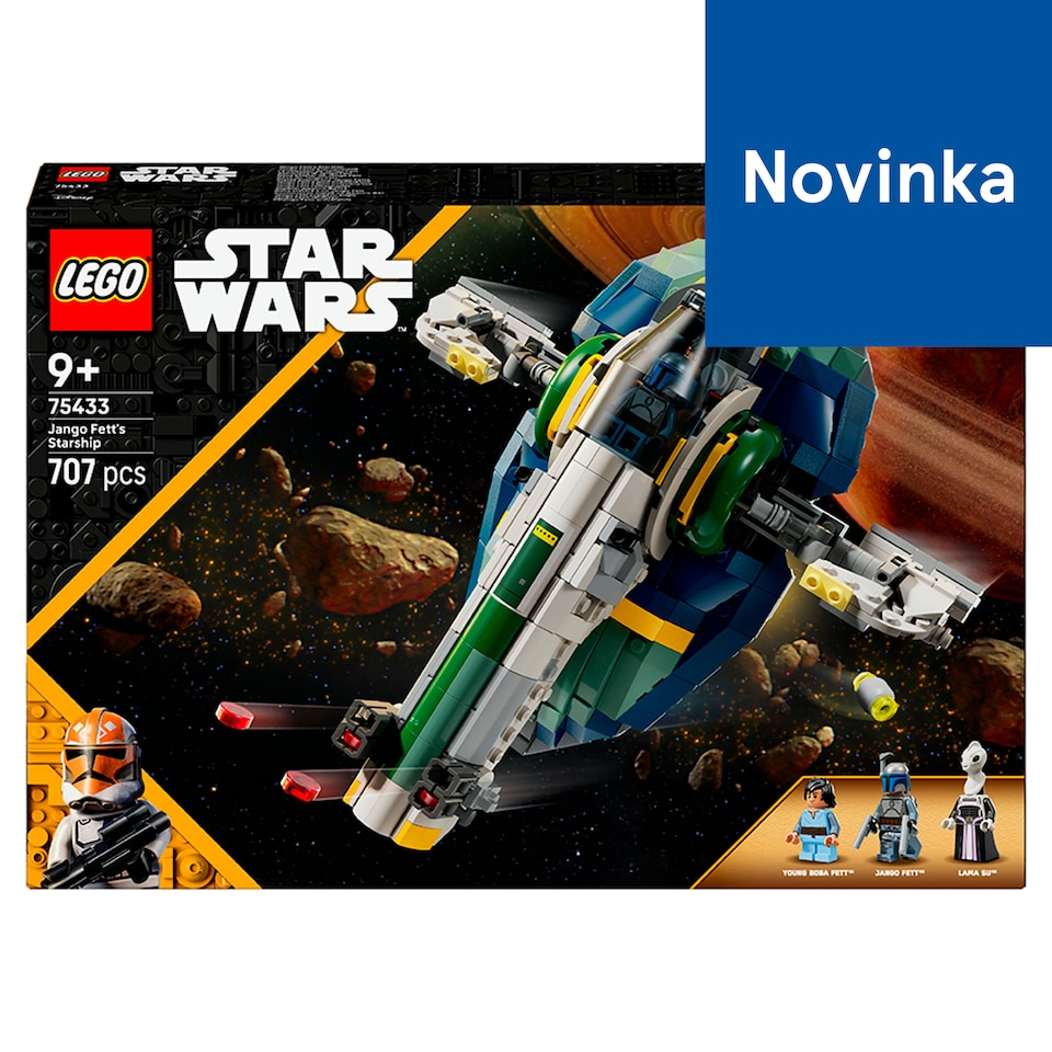 obrázok 1 z LEGO Star Wars 75433 Jango Fett a jeho hviezdna loď