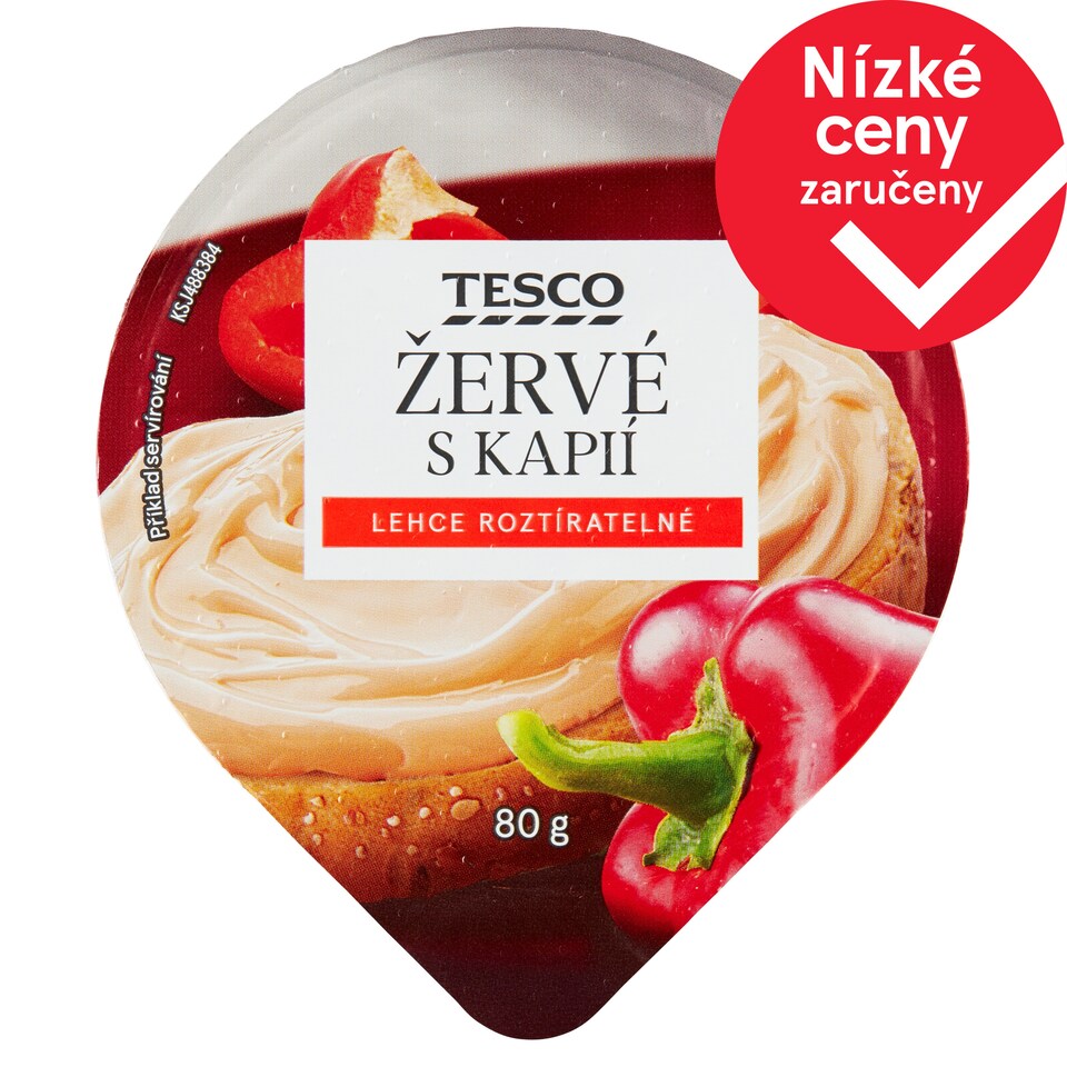 Tesco Žervé s kapií 80g