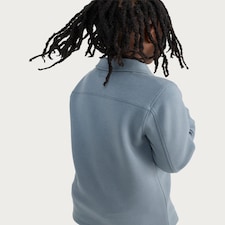 F&F Boys Half Zip Polo Sweatshirt in Blue