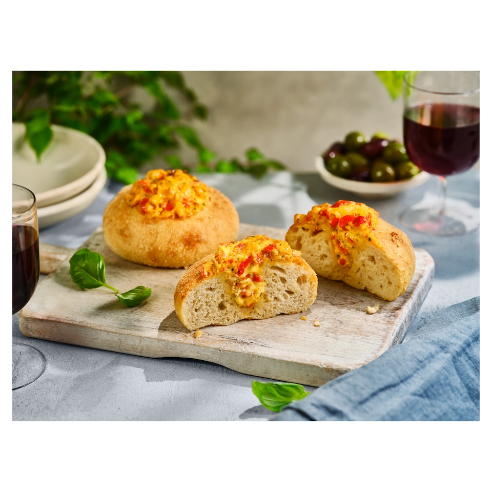 image 1 of Tesco Finest Handcrafted 'Nduja and Mascarpone Bombes 249g