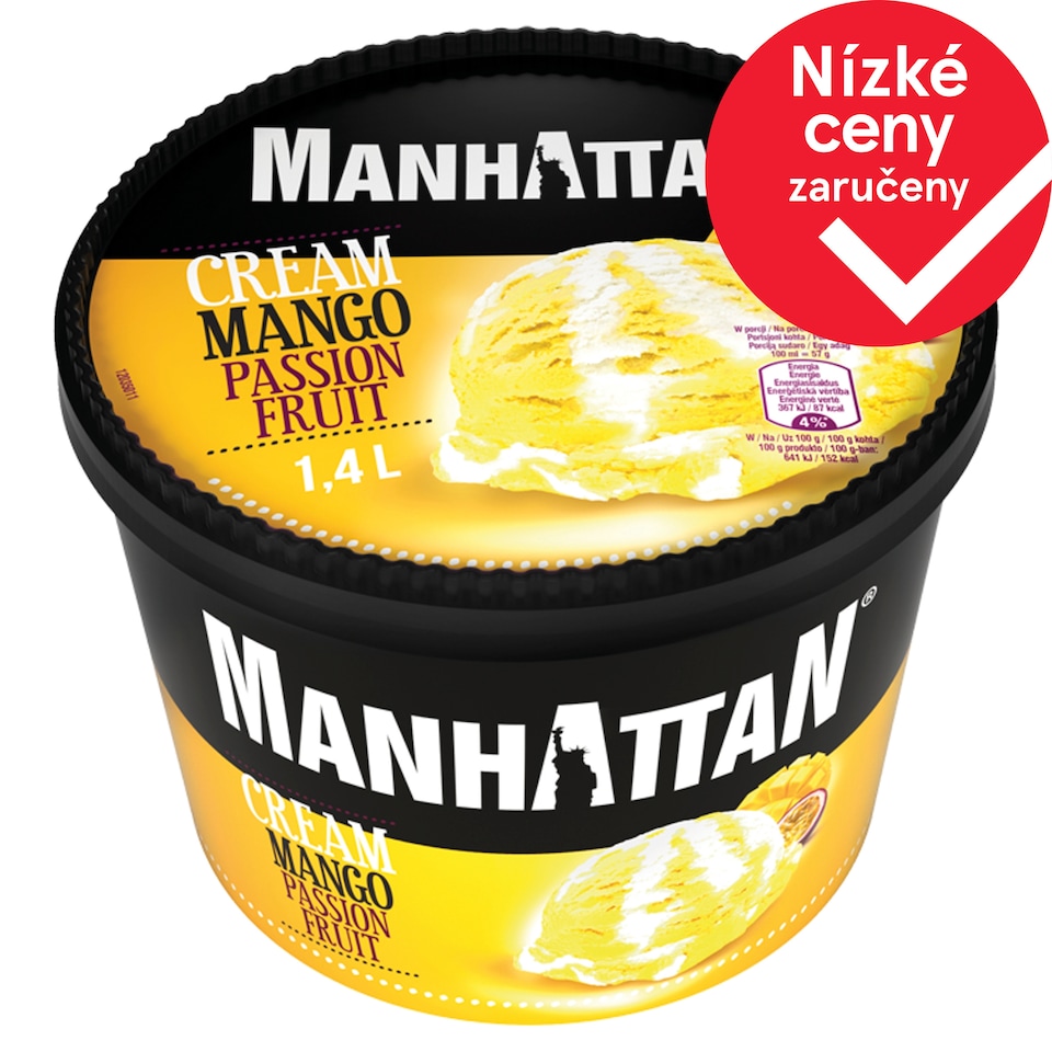 Manhattan Cream Mango Passion Fruit 1400ml