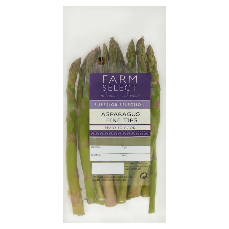 Farm Select Asparagus Fine Tips 100g
