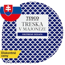 Tesco Treska v majonéze 140 g