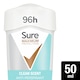 image 1 of Sure Women Clean Scent  96h Maximum Protection odour control  Antiperspirant Deodorant Stick 50ml