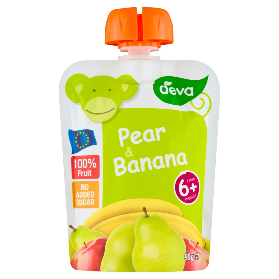 Deva Pear & Banana 90g