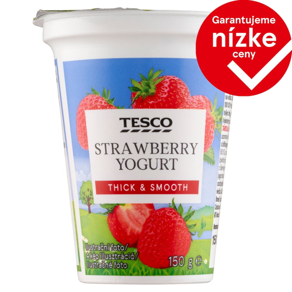 Tesco Strawberry Yogurt 150 g