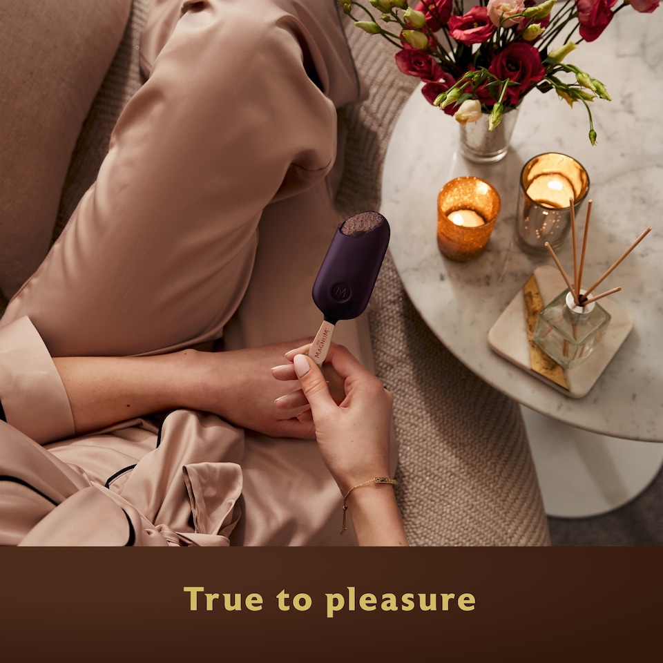 image 1 of MAGNUM INTENSE DARK CHOCOLATE ICE CREAM STICKS 3 X100ML