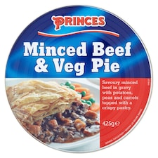 Princes Minced Beef & Vegetable Pie 425G