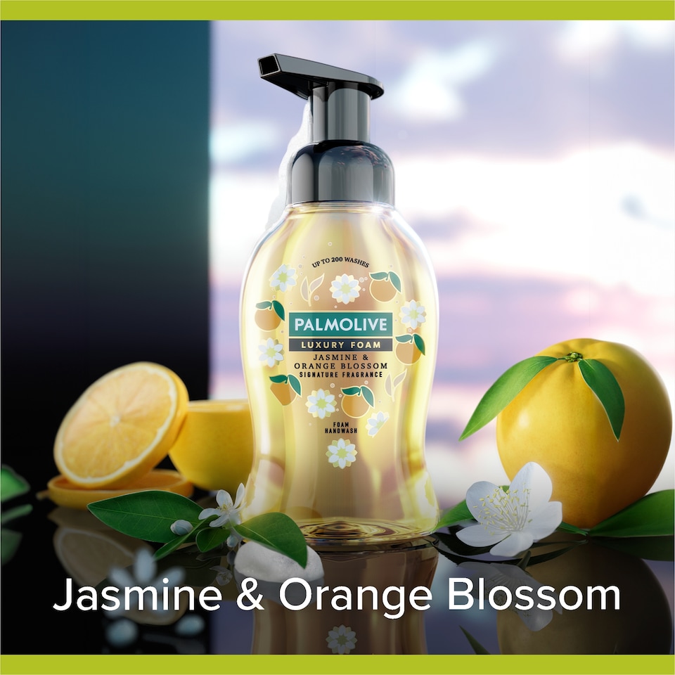 image 1 of Palmolive Jasmine & Orange Blossom Luxury Foaming Handwash Soap 250ml