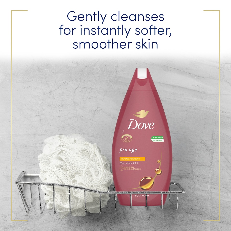 image 1 of Dove Pro Age Body Wash Shower Gel 450ml