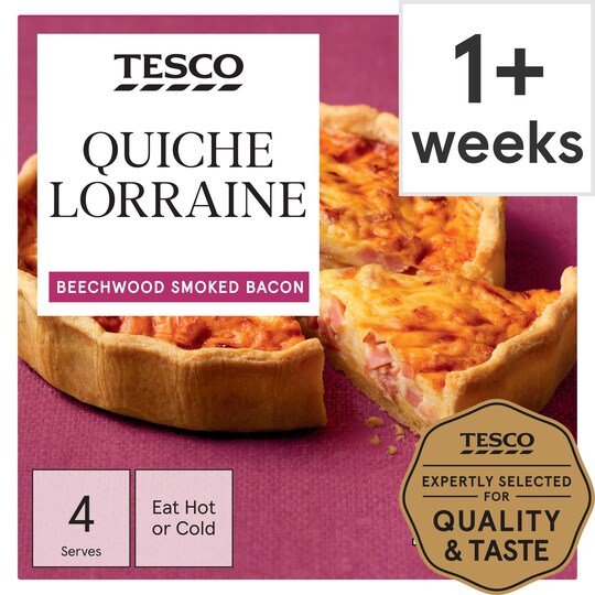 Tesco Quiche Lorraine 400G Tesco Groceries