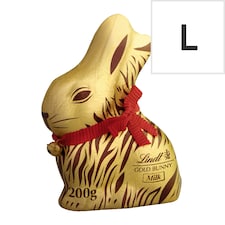 Lindt Gold Bunny Milk Chocolate Animal Print 200G