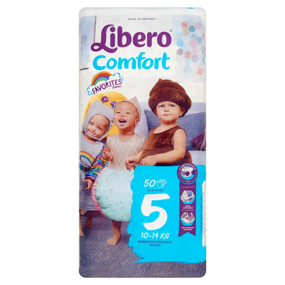 Libero Comfort 5 10-14 kg Premium Nappies 50 pcs