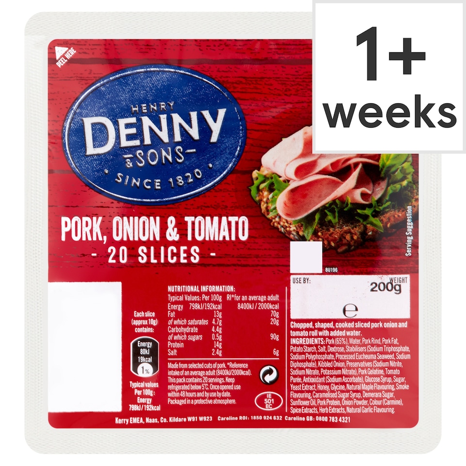 Denny Pork Onion & Tomato Roll 200G