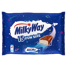 Milky Way Chocolate Fun Size Bars Multipack 15x15.5g