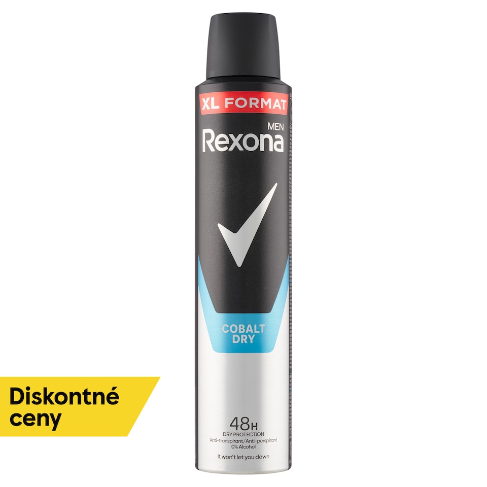 image 1 of Rexona Men Cobalt Dry Antiperspirant Spray for Men 200 ml