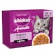 image 1 of WHISKAS 1+ Aromatic Fragrant Fusions Selection Wet Cat Food Pouches in Gravy 12x85g