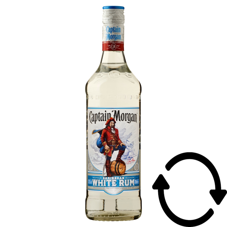Captain Morgan White rum 37,5% 0,7 l