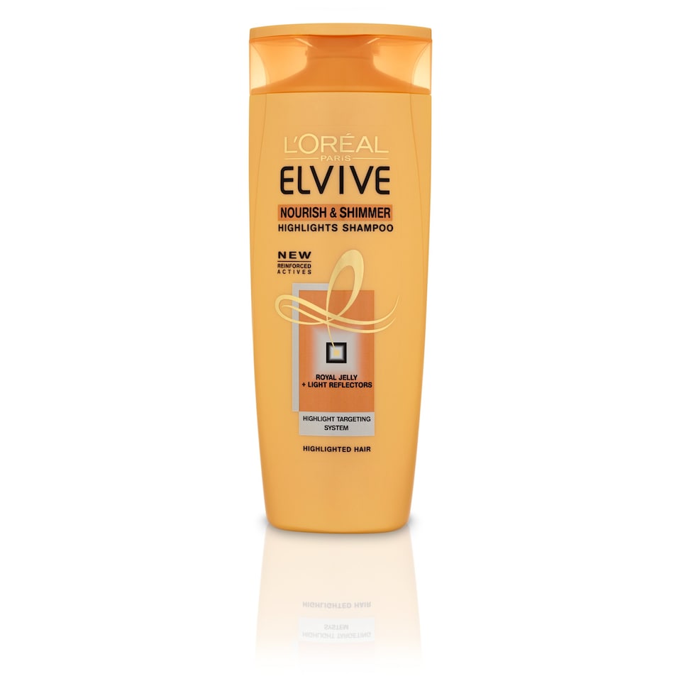 image 1 of L'oreal Paris Elvive Nourishing Highlights Shampoo 400Ml