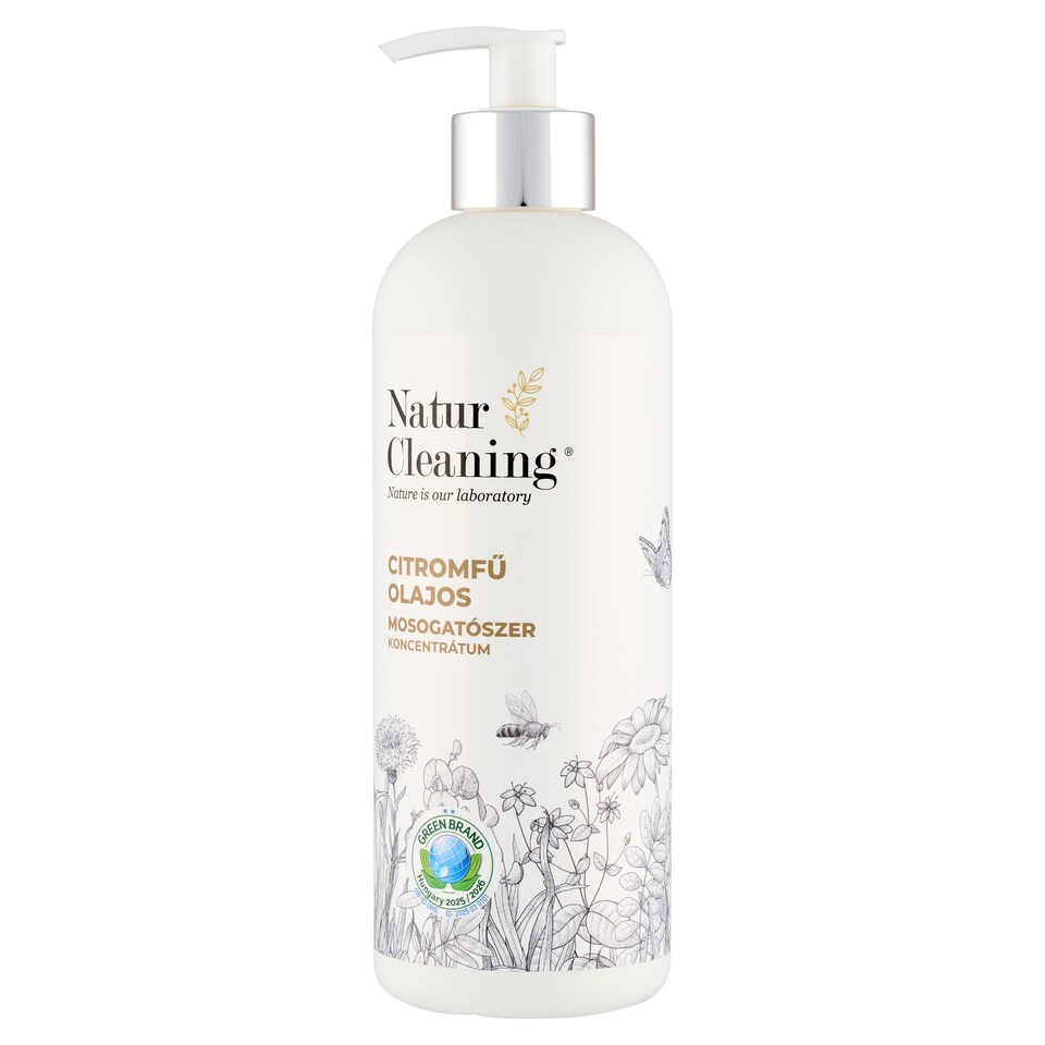 Natur Cleaning citromfű olajos mosogatószer koncentrátum 500 ml